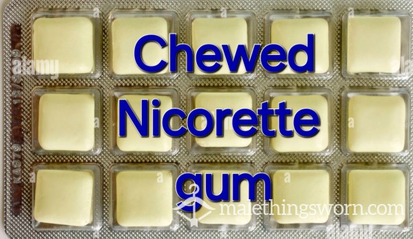 Chewed Gum/nicorette Gum