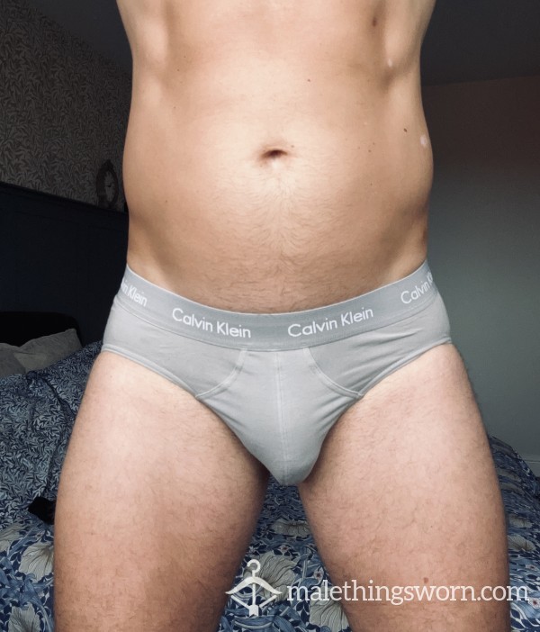 CK Cotton Briefs - Grey