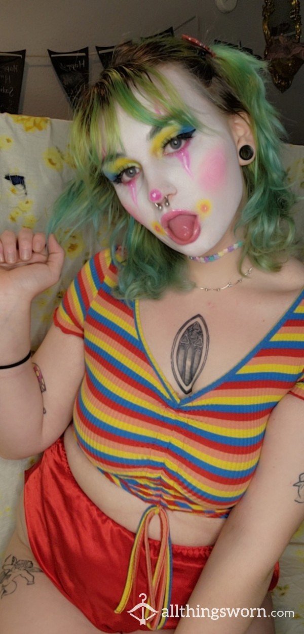 Clown Girl C*m Sesh ❤️