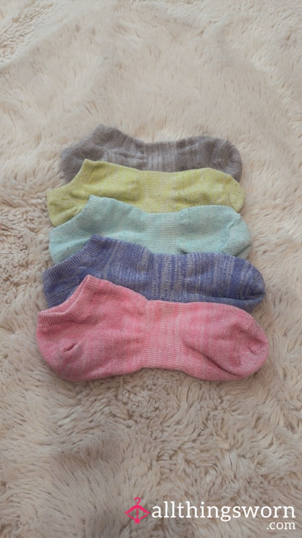 Colored Ankle Socks