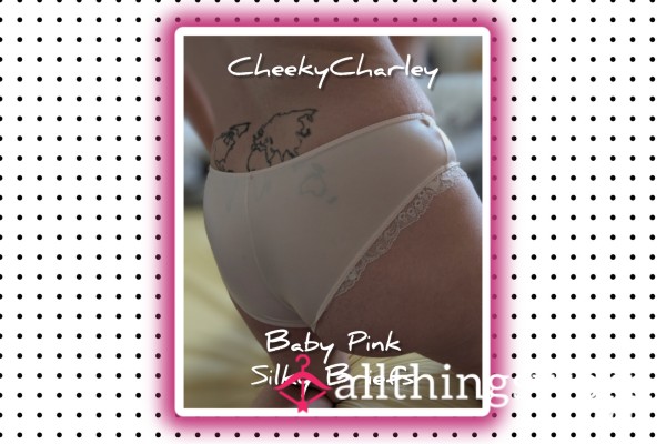 Baby Pink Silk Briefs