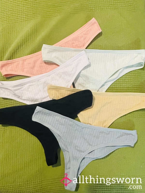 Cotton Thongs