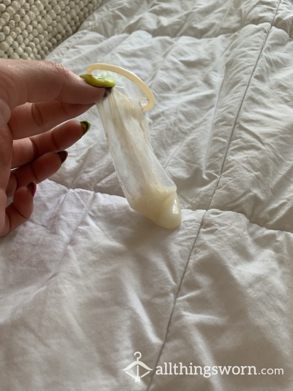 C*m Filled Condom💦😤