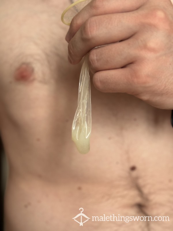 Cum Filled Condom (also Customizable) / 🇮🇹male Juice