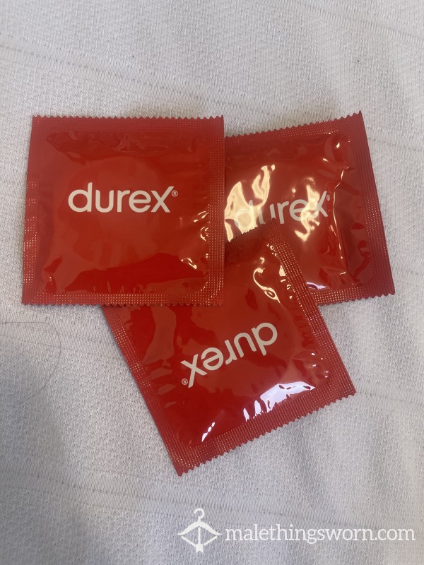 Cum Filled Condom When Purchased