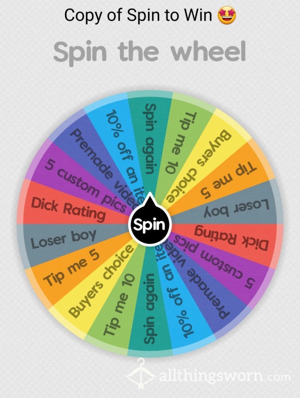 C*m Spin My Wheel