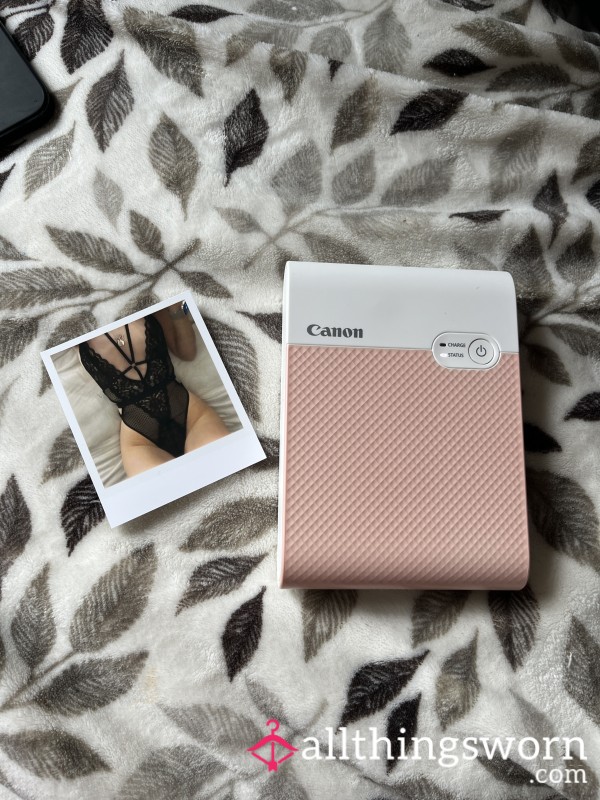 Custom Or Premade Physical Photos📸😈 Polaroid Style Photos