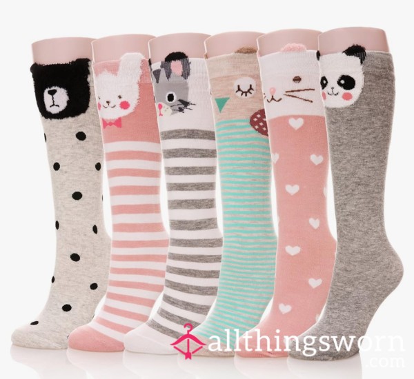 Cute Animal Knee-Highs