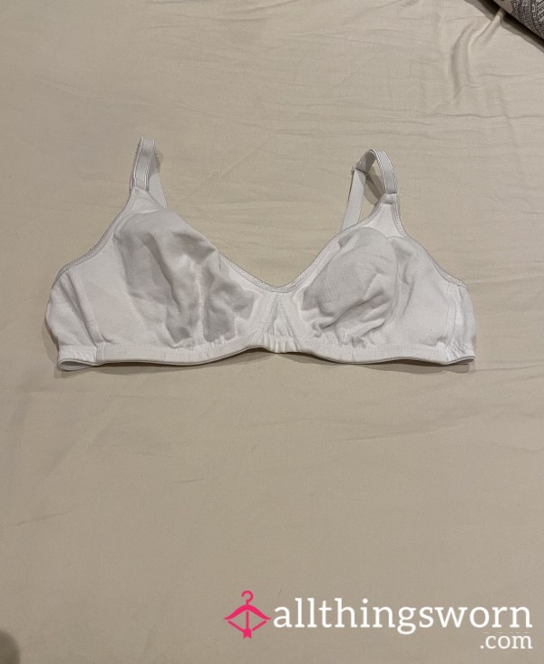 Cute Comfy White Bra