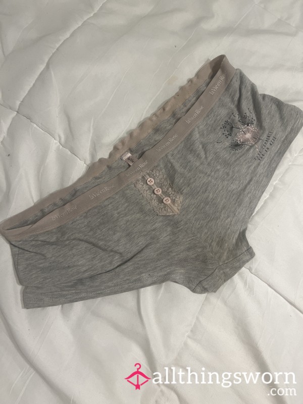 Small Cute Grey Panties