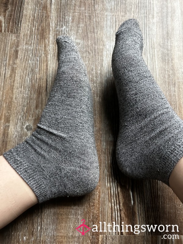 Dark Gray Ankle Socks