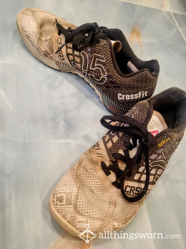 Worn, Dirty,Reebok Crossfit Nano 5.0 Size 8