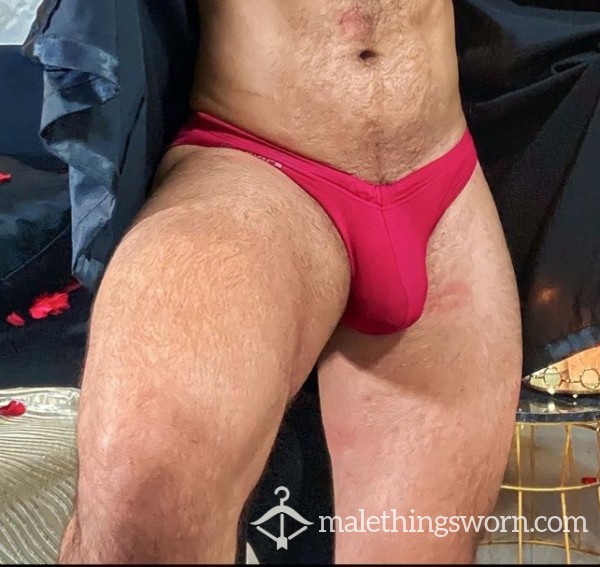 Dirty Red Thong