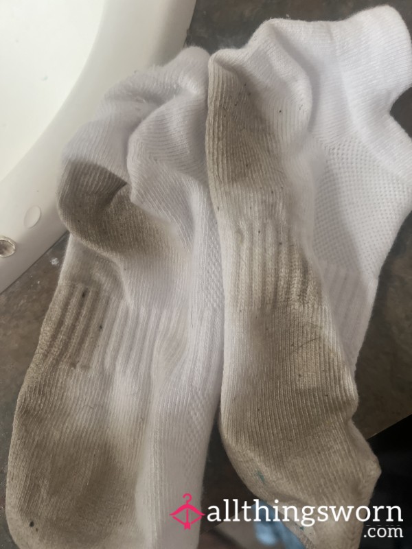 Dirty White Socks