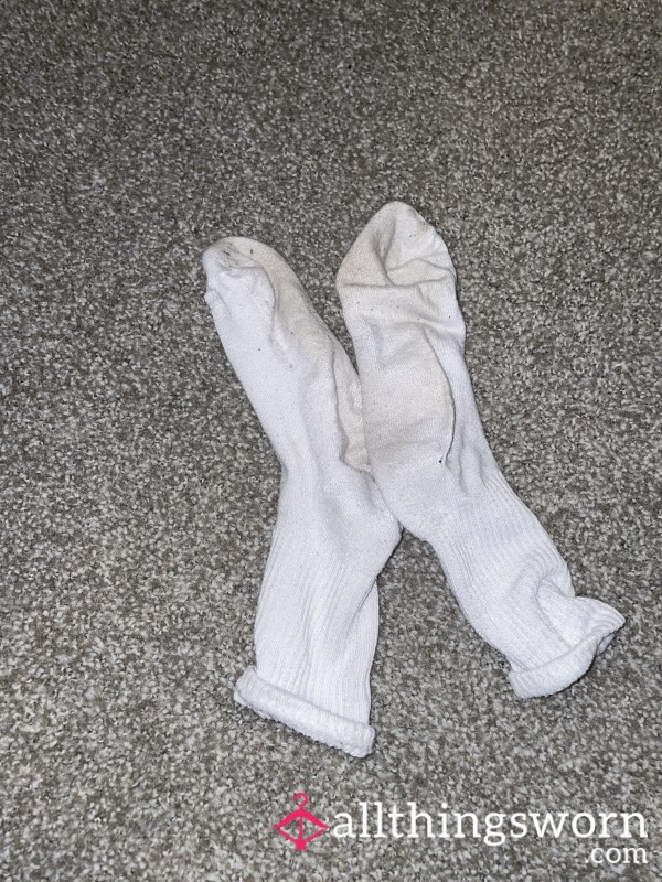 Dirty White Socks