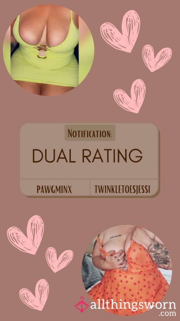 Dual Rating With Pawgminx