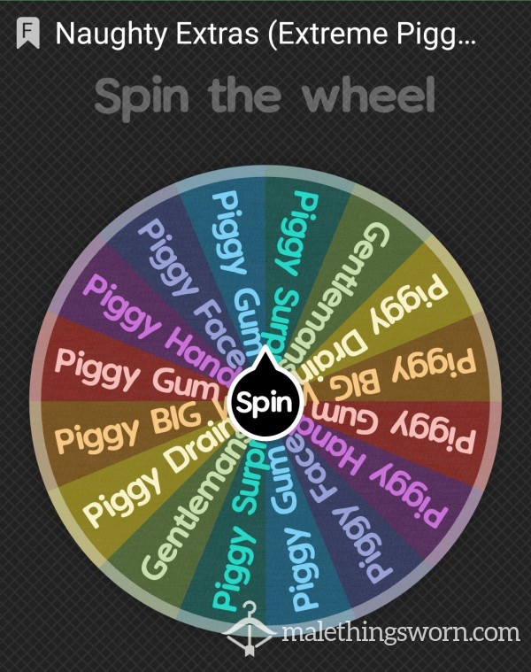 Extreme Piggy Wheel Spin 🐷😈