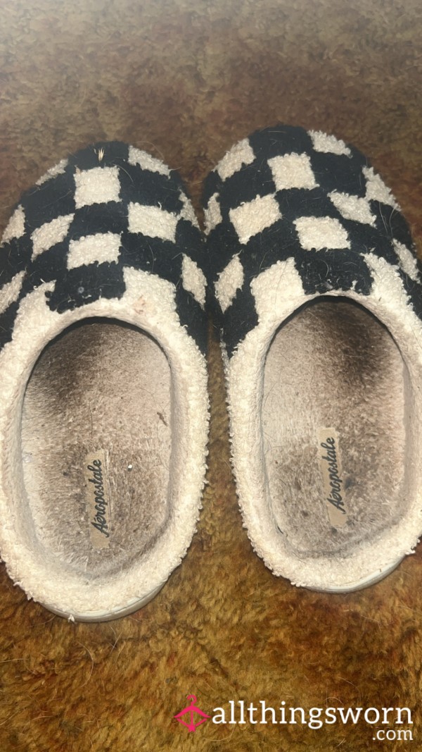 Extremely Worn Slippers!
