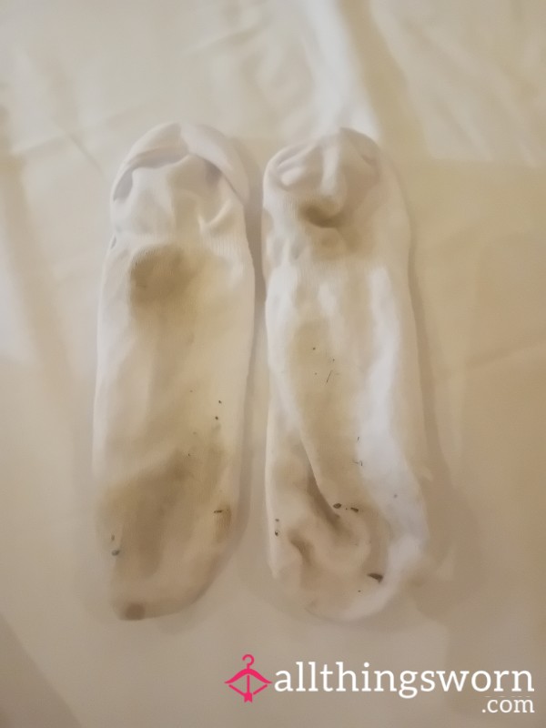 Filthy Little Socks. My Feet Got All Hot And Sweaty In Them. Yummy 😋