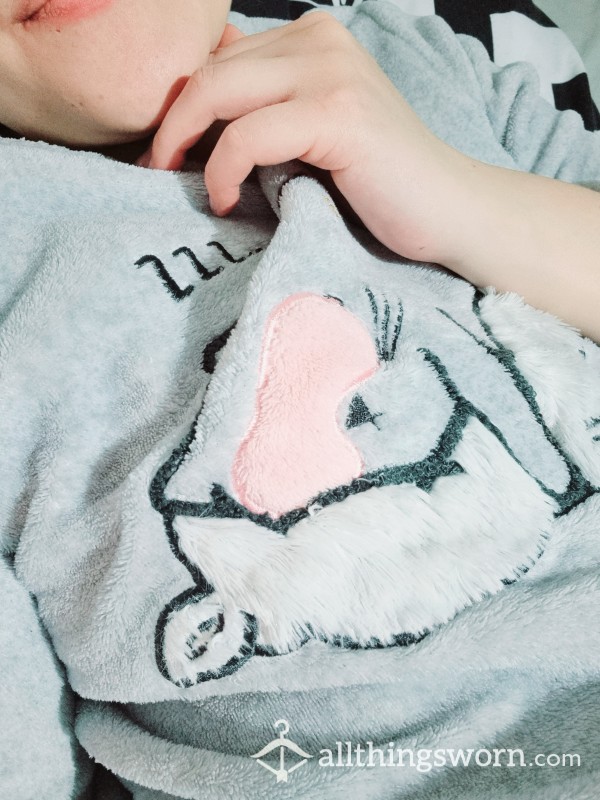 Fluffy Sleepy Cat PJs