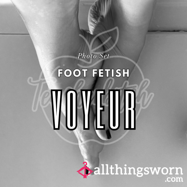 Foot Fet**h Voyeur Photo Set