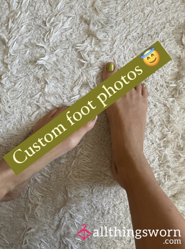 Foot Photos (custom Polish Color)