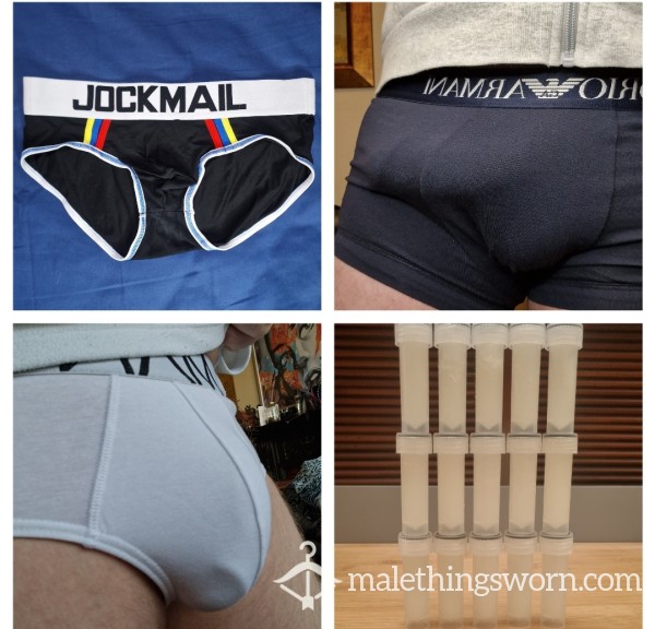 FREE CUM! With Every Purchase Of Briefs/jocks/boxers