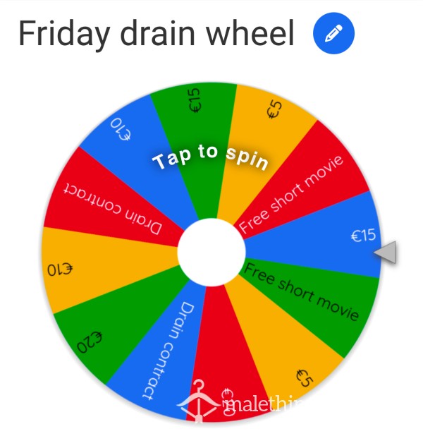 Friday Drain Wheel For Fags