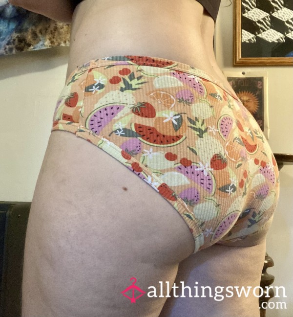 Fruity Print Panties