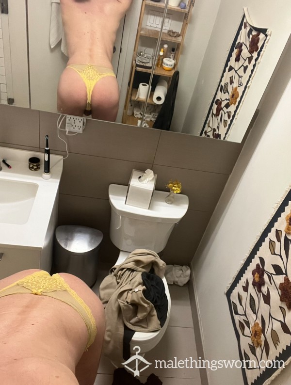 Girlfriends Yellow Thong