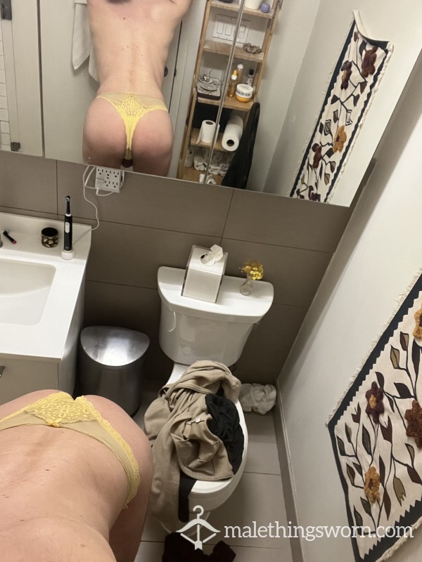 Girlfriends Yellow Thong