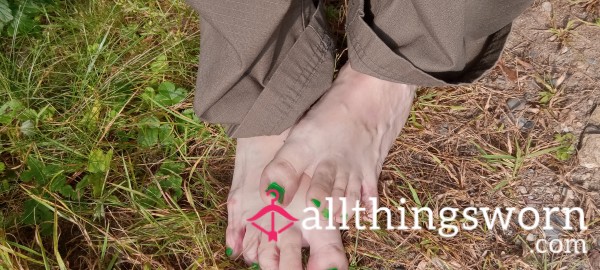 Green Nail Polish; Plus A Couple Of Bonus Shots!