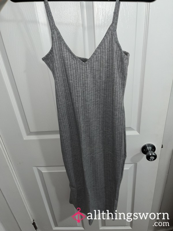 Grey Bodycon Dress