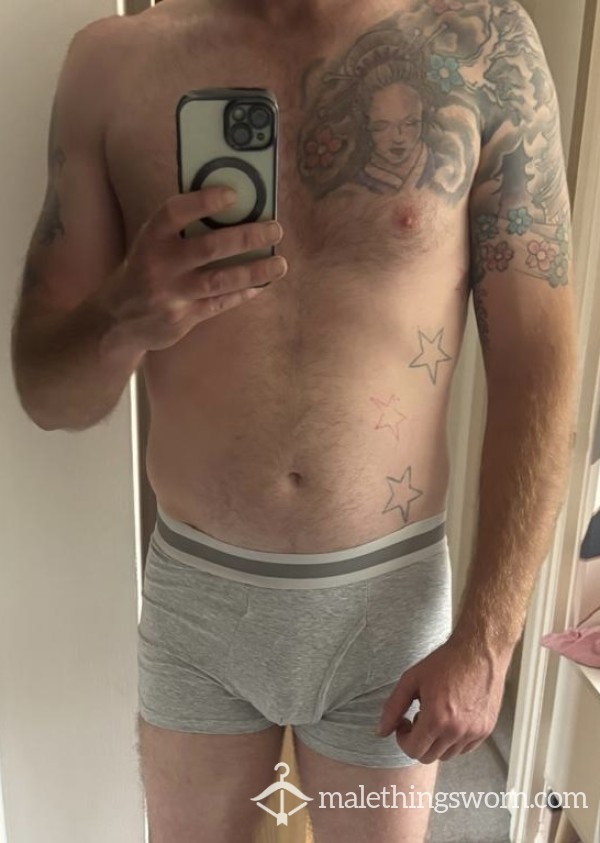 Grey Boxers(SOLD)
