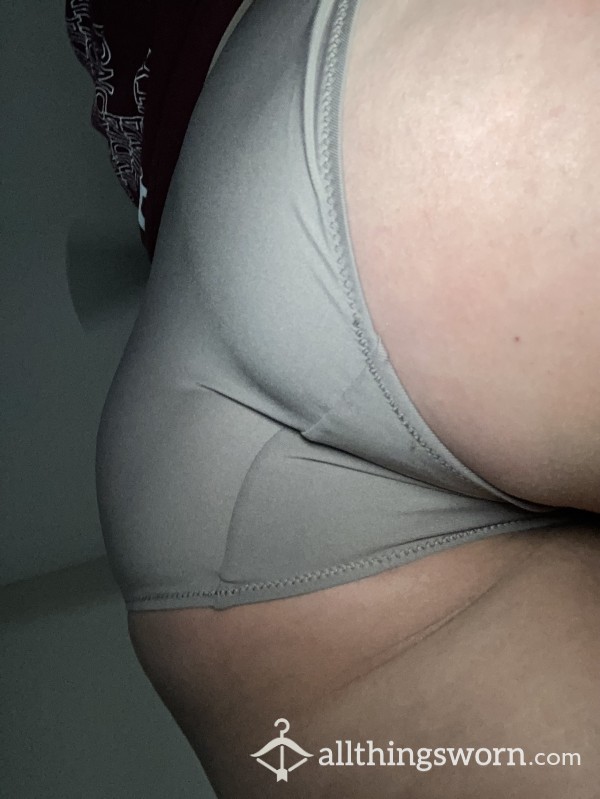 Grey Silky Panties