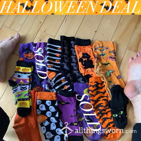 CLEARANCE - HALLOWEEN SOCKS - 2 Days Wear Included