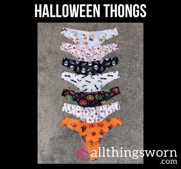 Halloween Thongs🦇