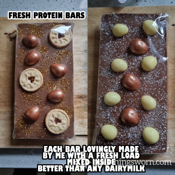 Handmade Chocolate Protein Bar Fresh Load