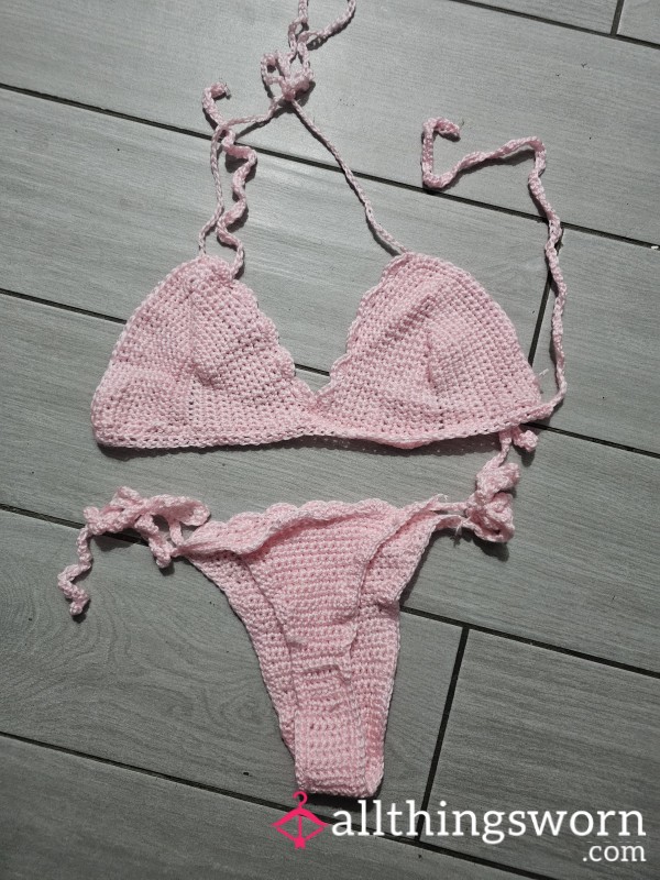 Handmade Pink Bikini