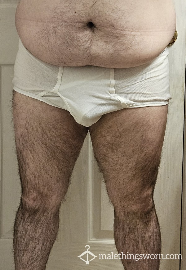 Hanes White Briefs