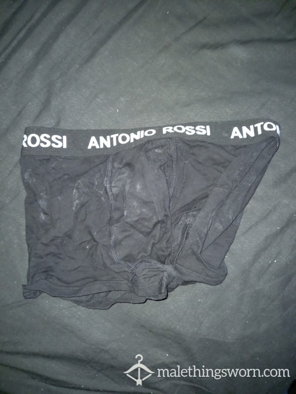 Heavily Cum Stained Boxers