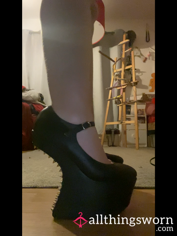 Heelless Heels Walking Vid