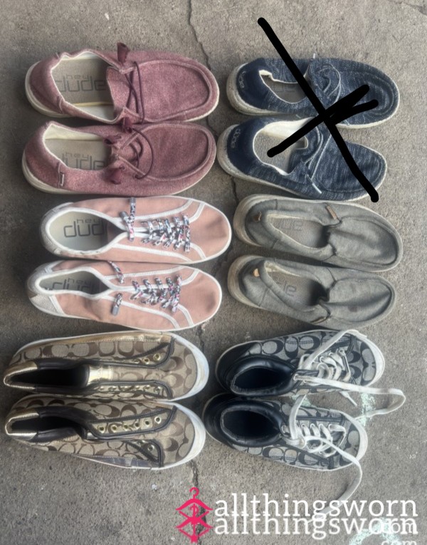 Hey Dudes And Coach Shoes Come With Seven Day Wear Pick Your Pair