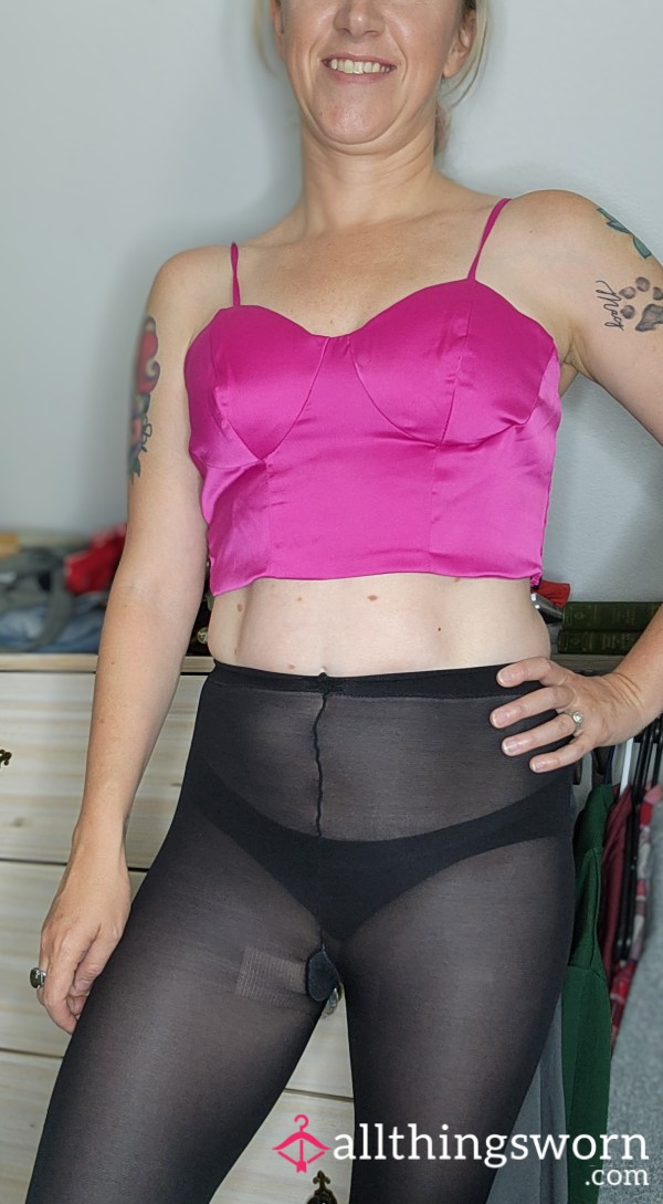 Hot Pink Crop Top✨️ Worn To Your Liking