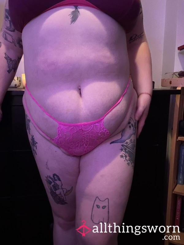 Hot Pink Thong