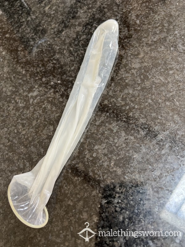 Huge Loaded Cum Filled Condoms