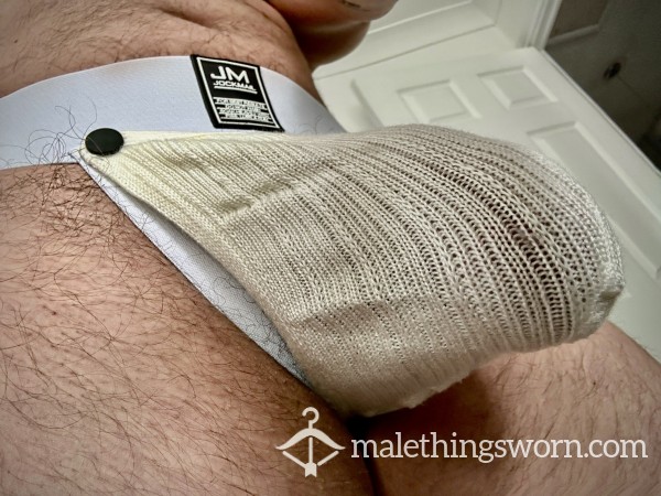 JOCKMAIL WIDE BAND TRADITIONAL COTTON RIBBED POUCH BULGER  SWEATED & PRECUM… 💪🏽🤪👍🏽🥵 🍆💧💧 👅 📦 🤪✅