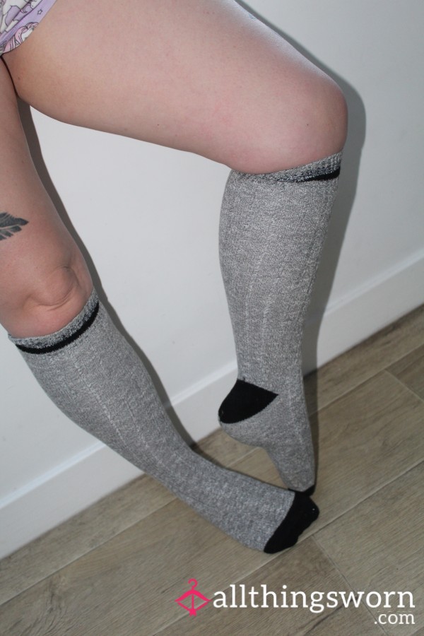 Knee High Socks Worn By Me For However Long You Want - You Choose
