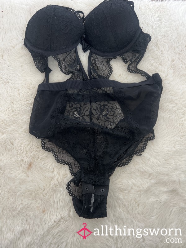 Lace Black Bodysuit