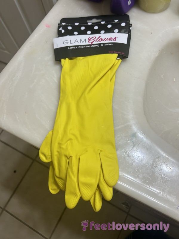 Latex Cleaning Gloves & Video!